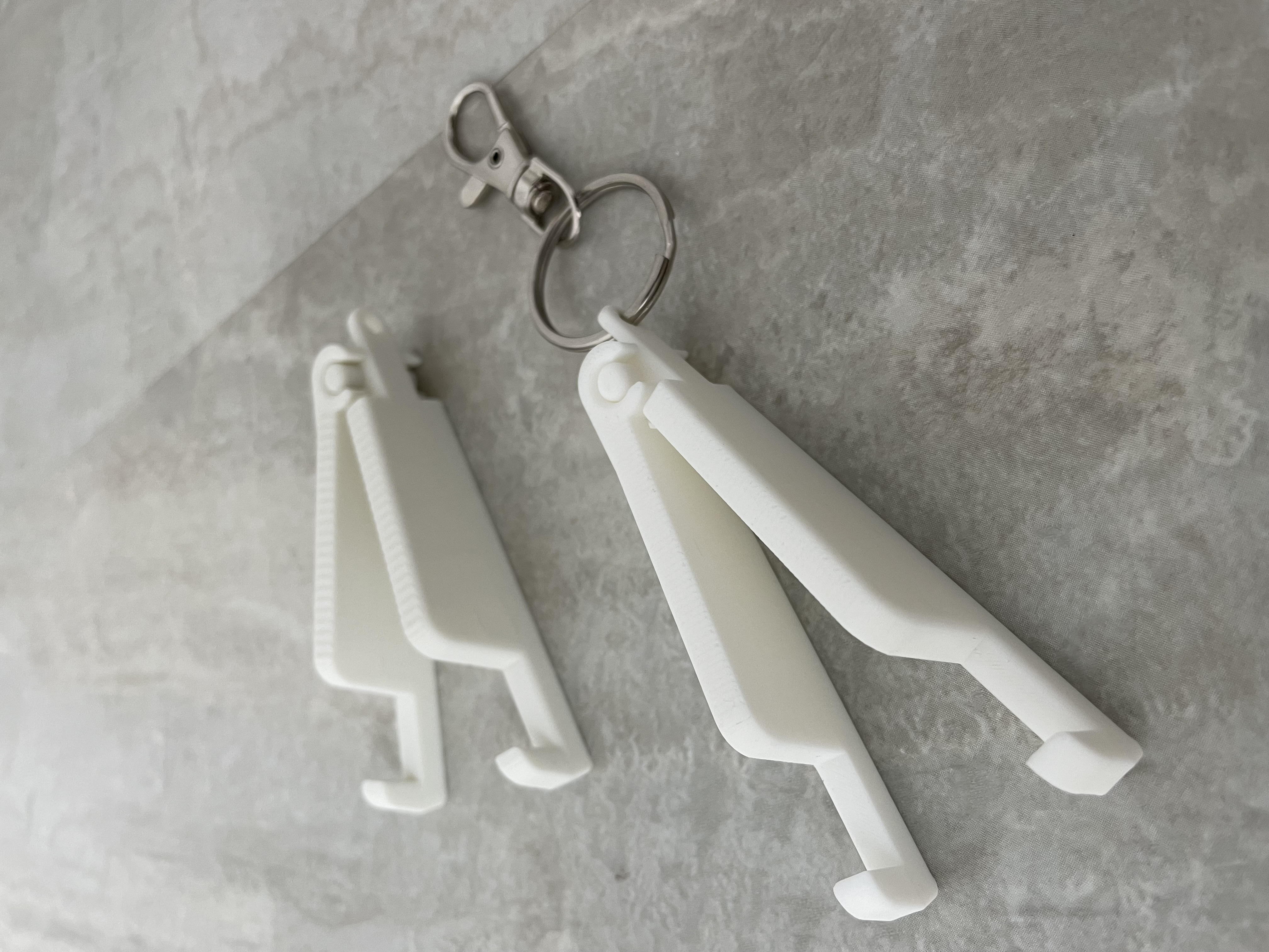 Portable Keychain Phone/Tablet Holder (Click in Place)