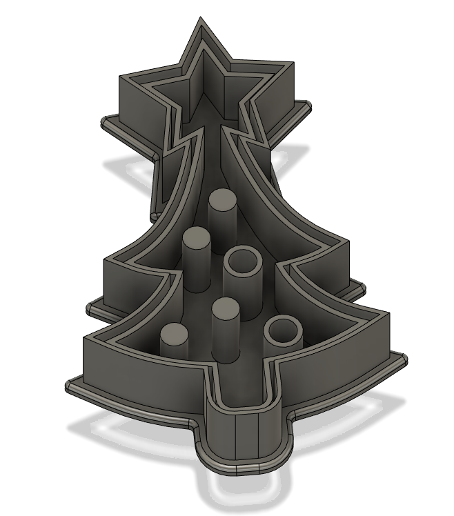 Christmas tree cookie cutter