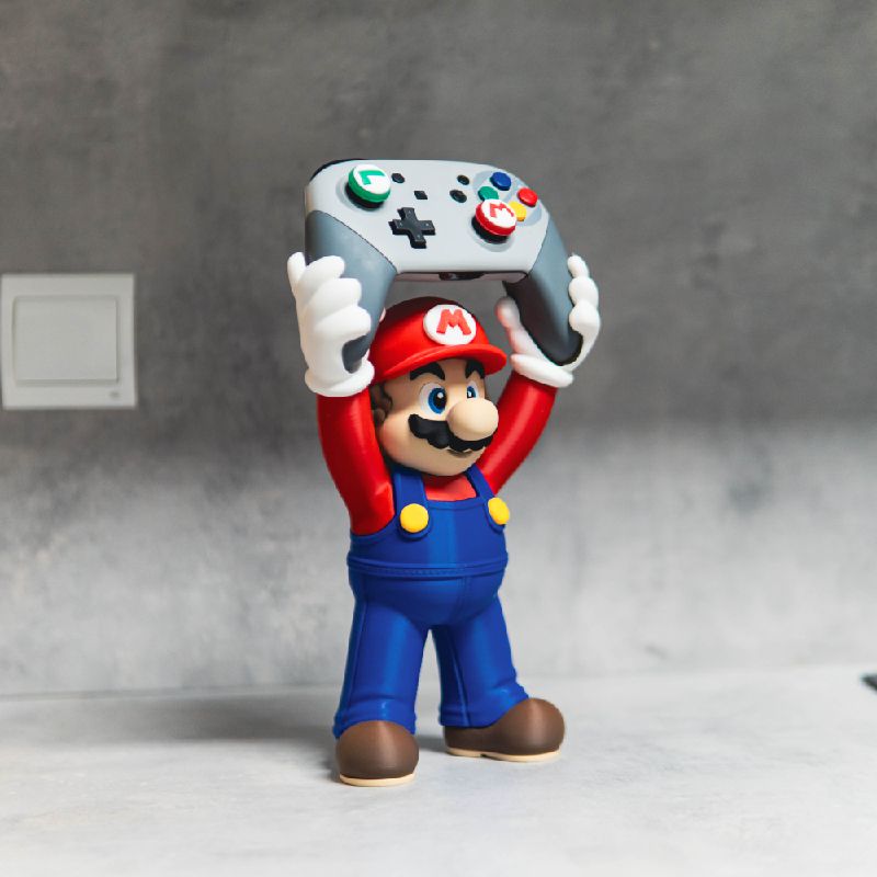 Super Mario Controller Stand - Switch Pro by theStonefox | Download ...