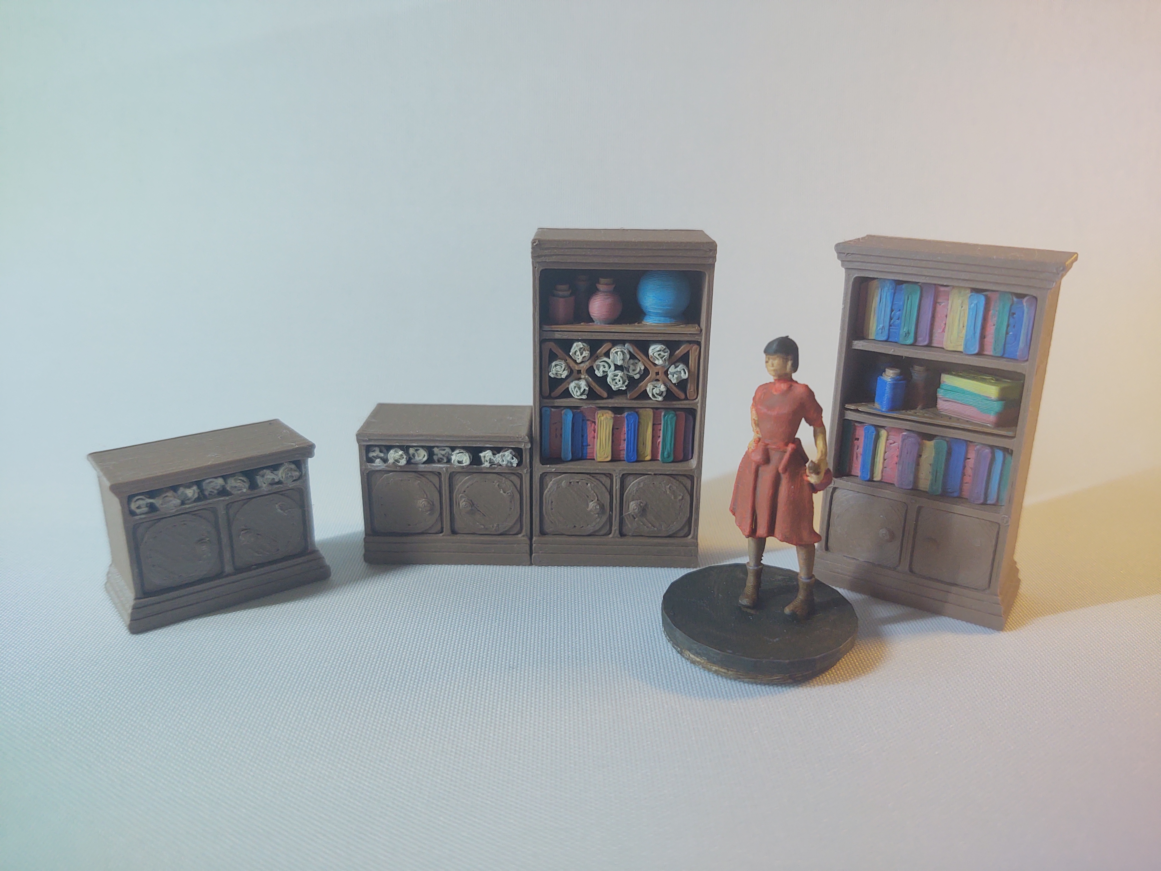 Modular bookcases - DnD/TTRPGs