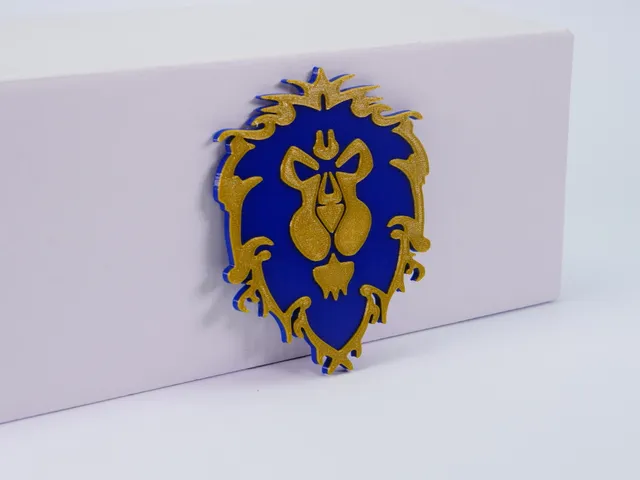 World of Warcraft Alliance Logo Magnet