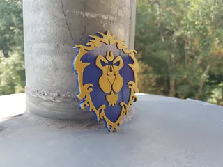 World of Warcraft Horde Logo Magnet by Synth3D, Download free STL model