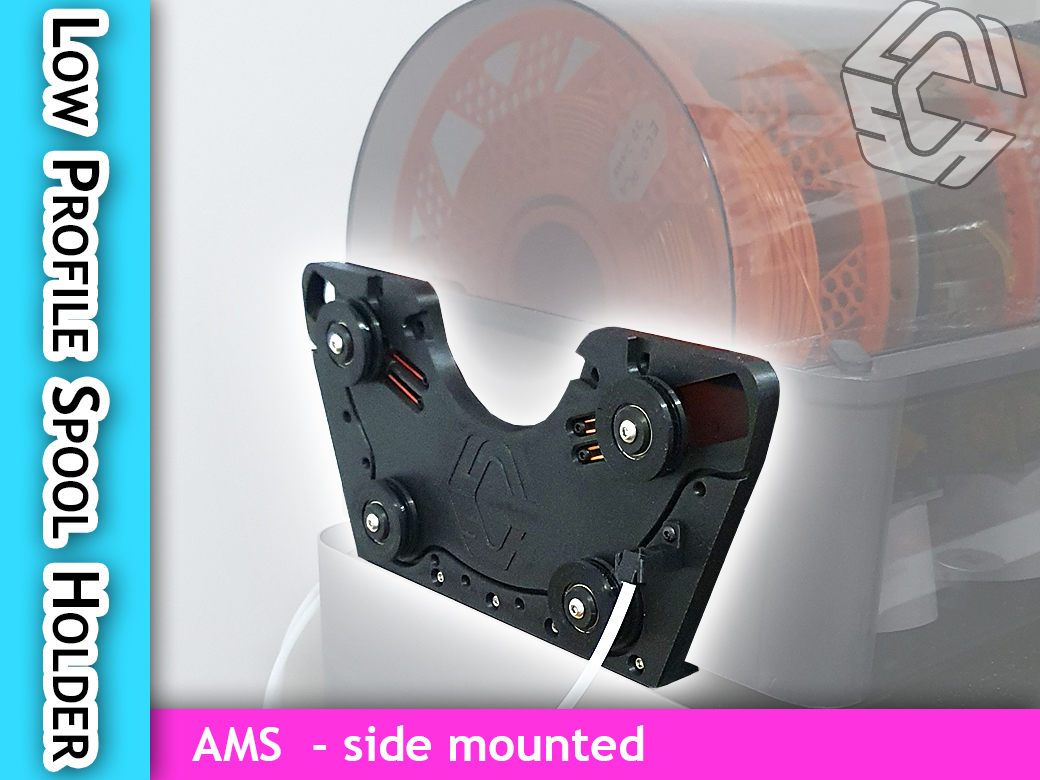 LPSH - Low Profile Spoolholder (sidemounted for AMS)