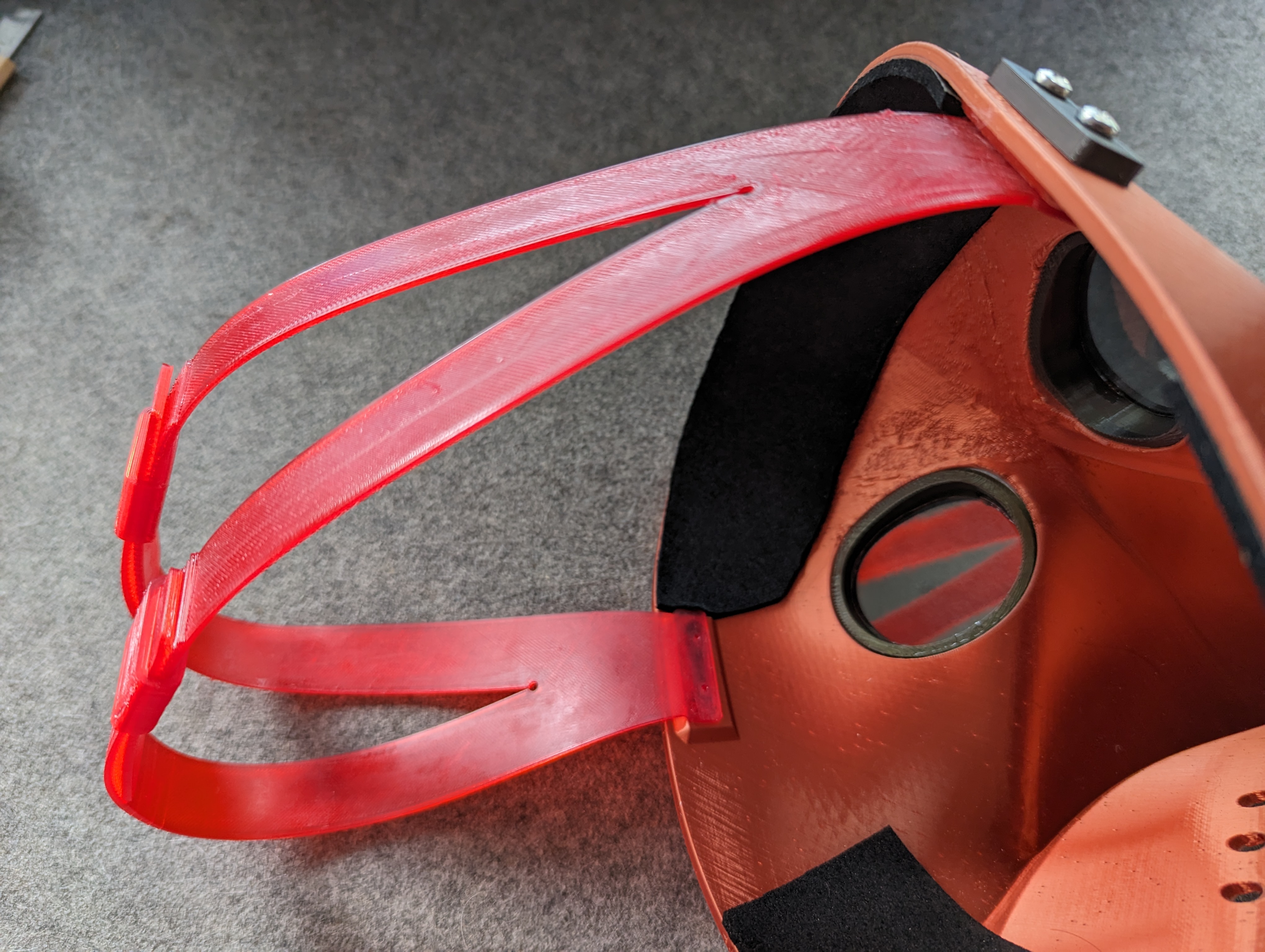 Adjustable TPU headband
