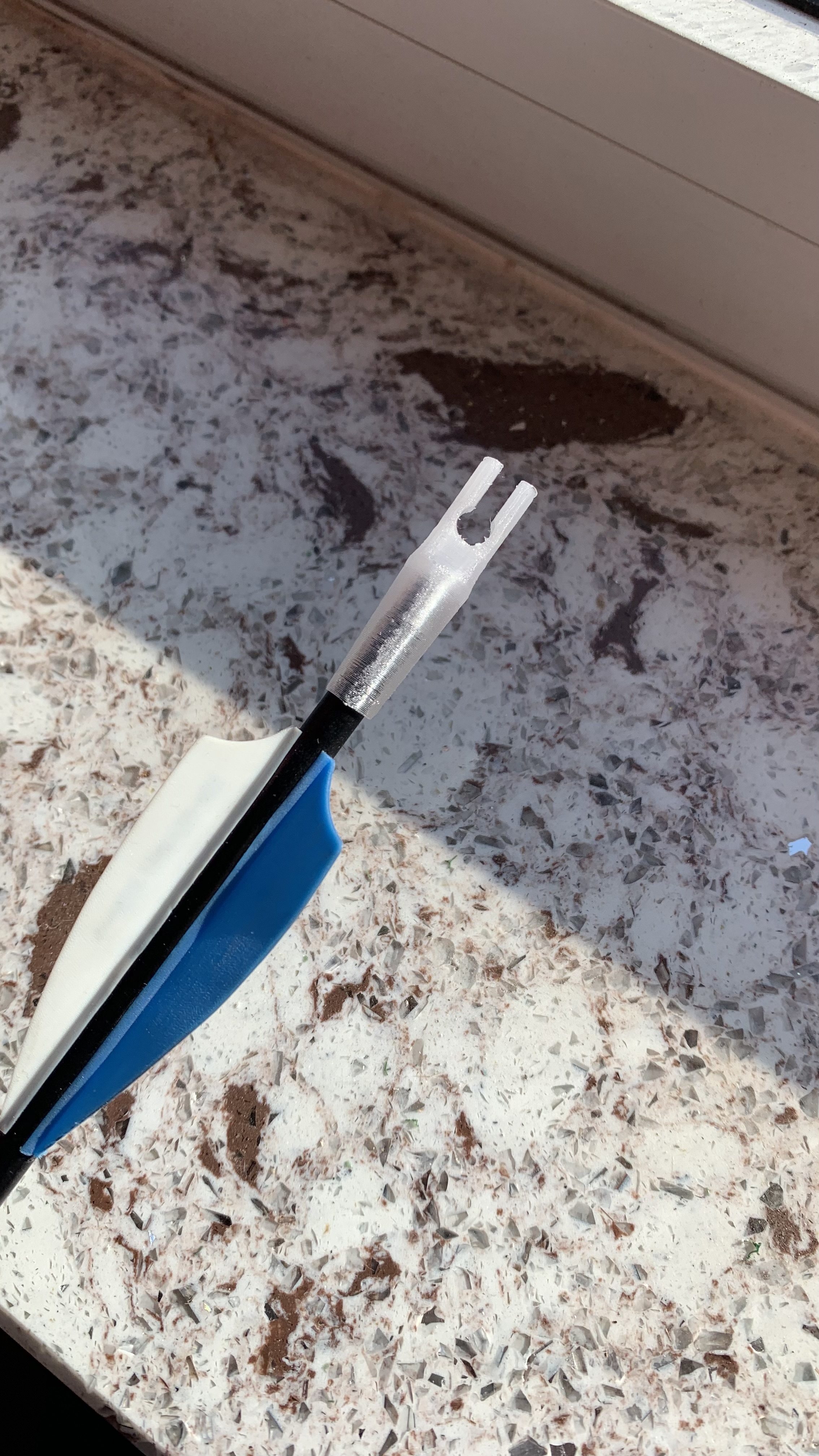 Miniatura 4 do modelo 3D arrow nock(6mm)