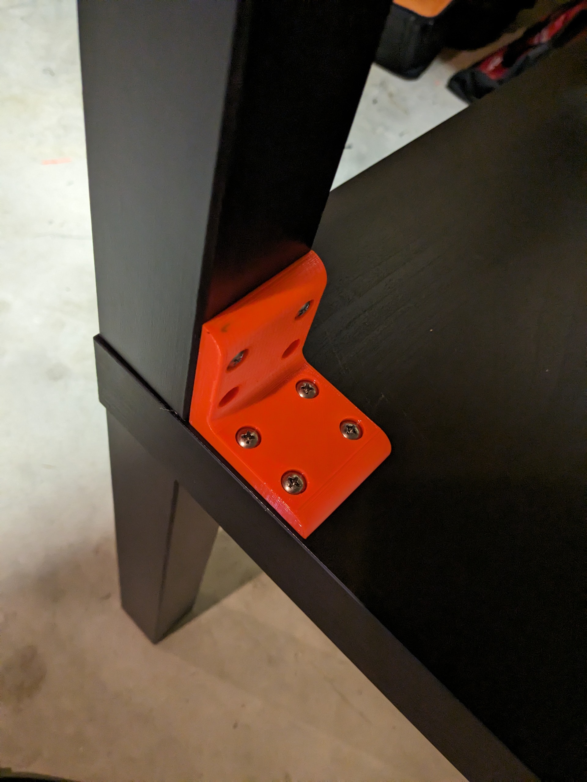 Miniatura 2 do modelo 3D Simple Bracket Double Lack Table