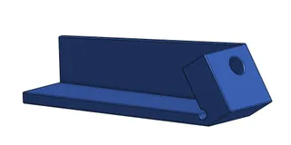 60 degree drill jig for 8mm wood dowels for building hexagonal wood frames