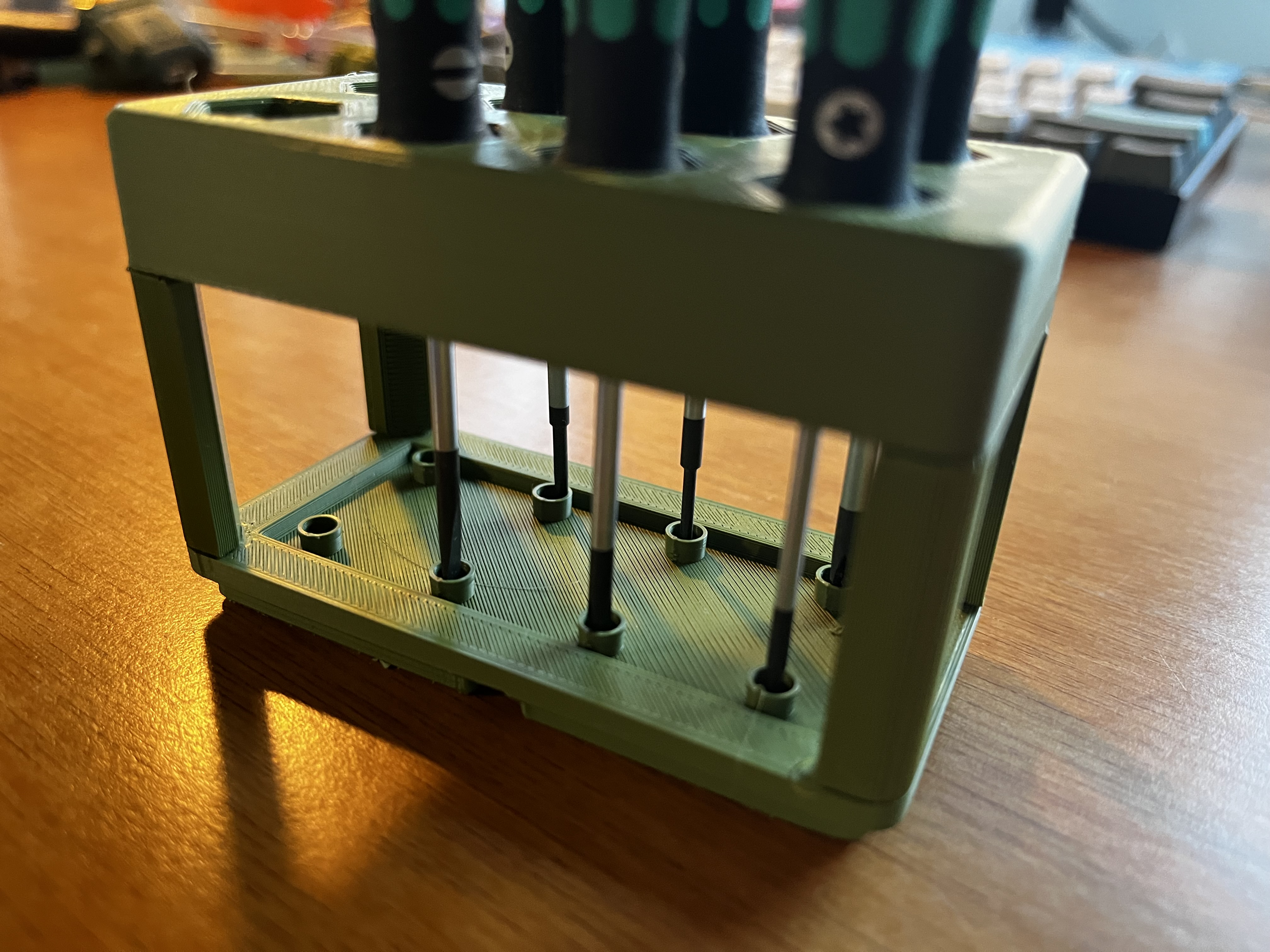 Wera Gridfinity Screwdriver Rack 1x2 (short leg)