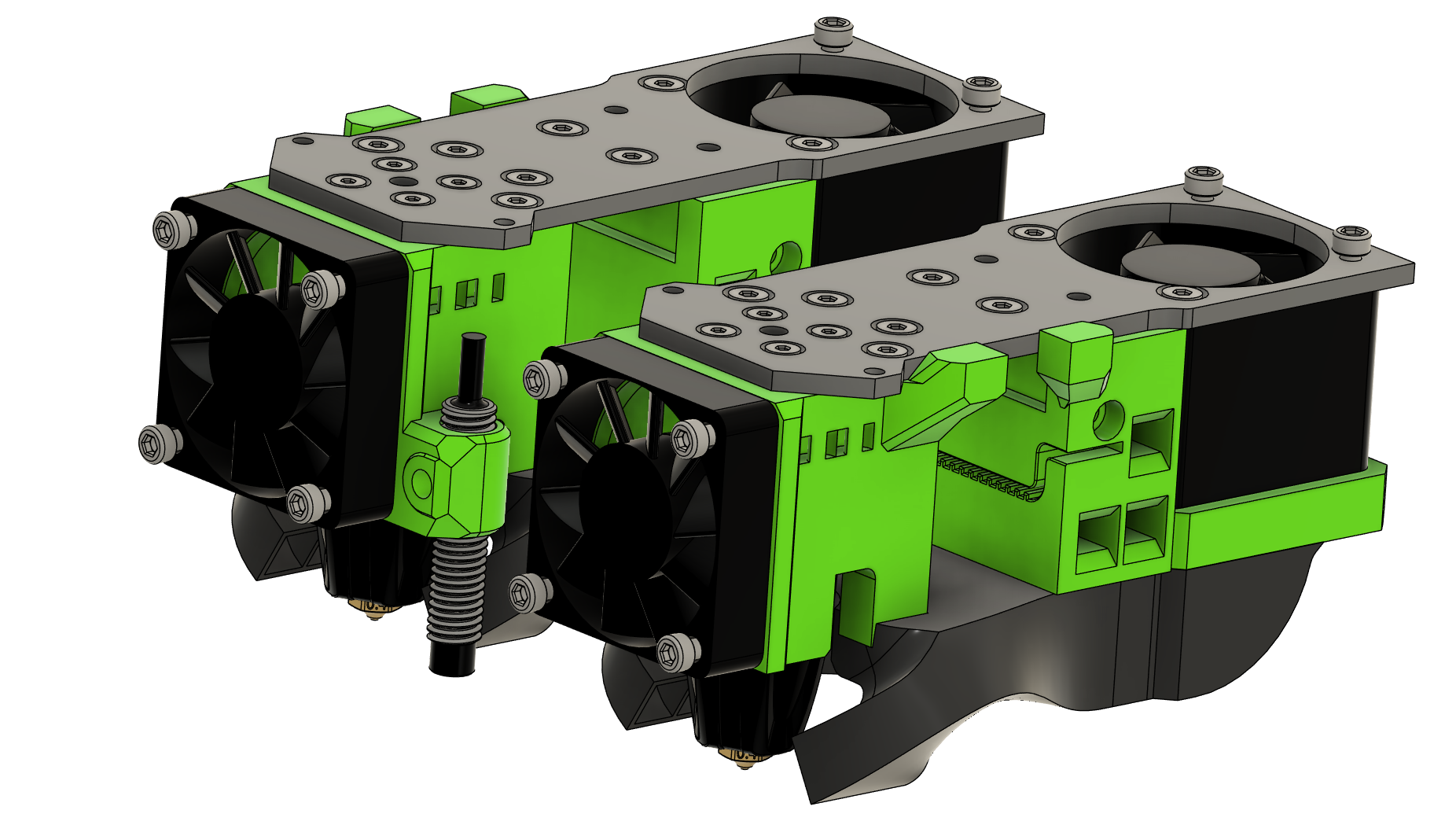 Unoffical RatRig Toolhead for Cartesian IDEX printers (V-cast and IDEX ...