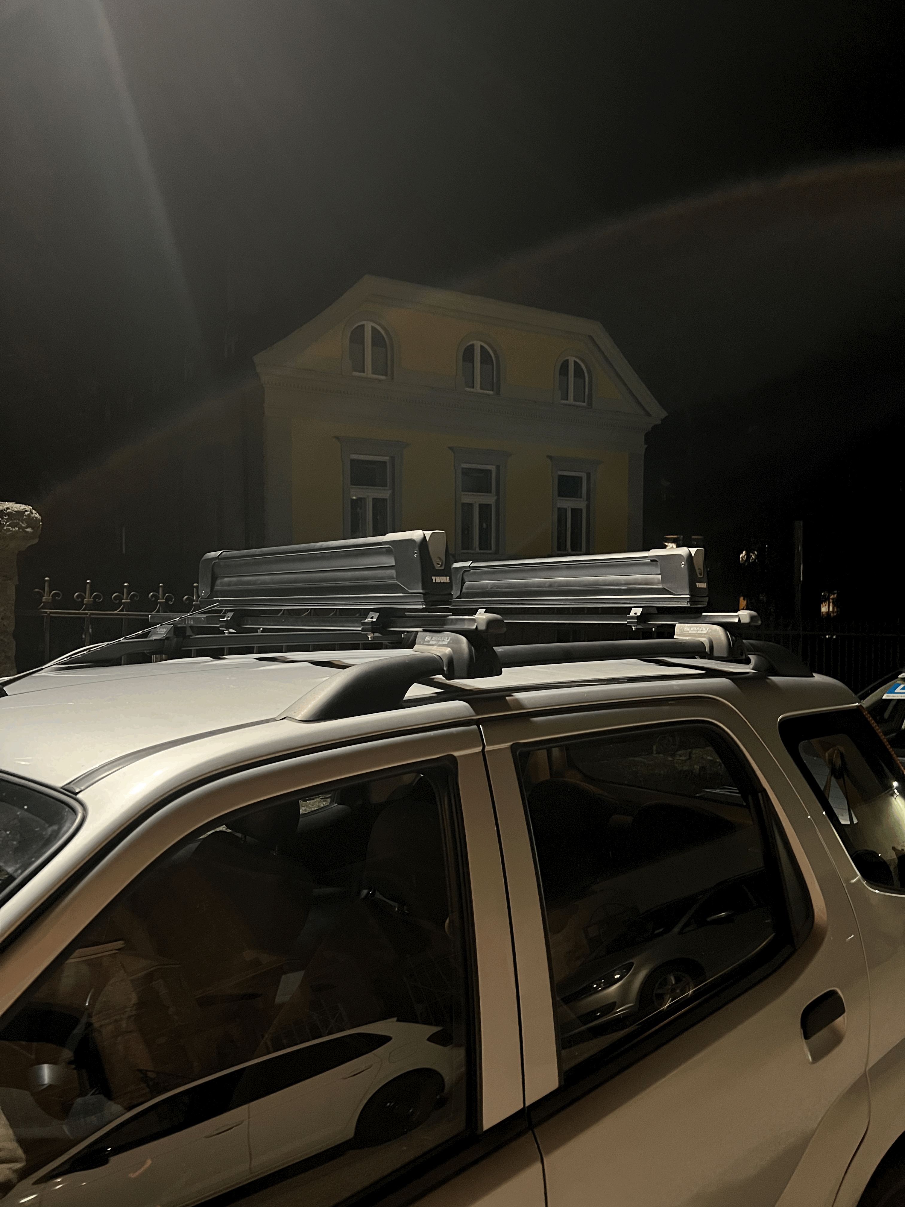 Subaru thule ski discount rack