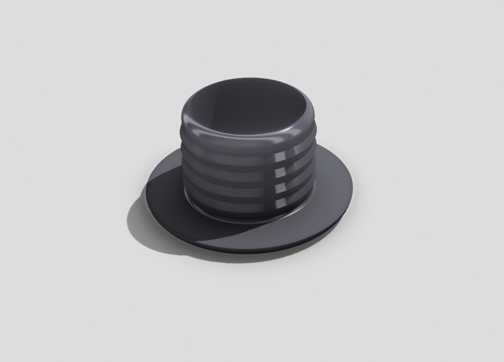 LACK TV bench | holes cover cap