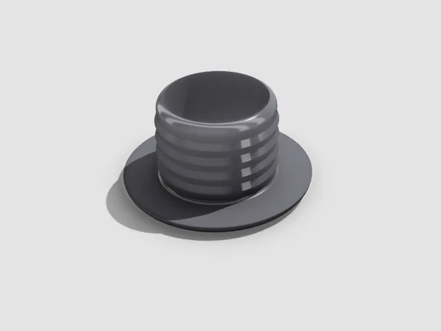 LACK TV bench | holes cover cap