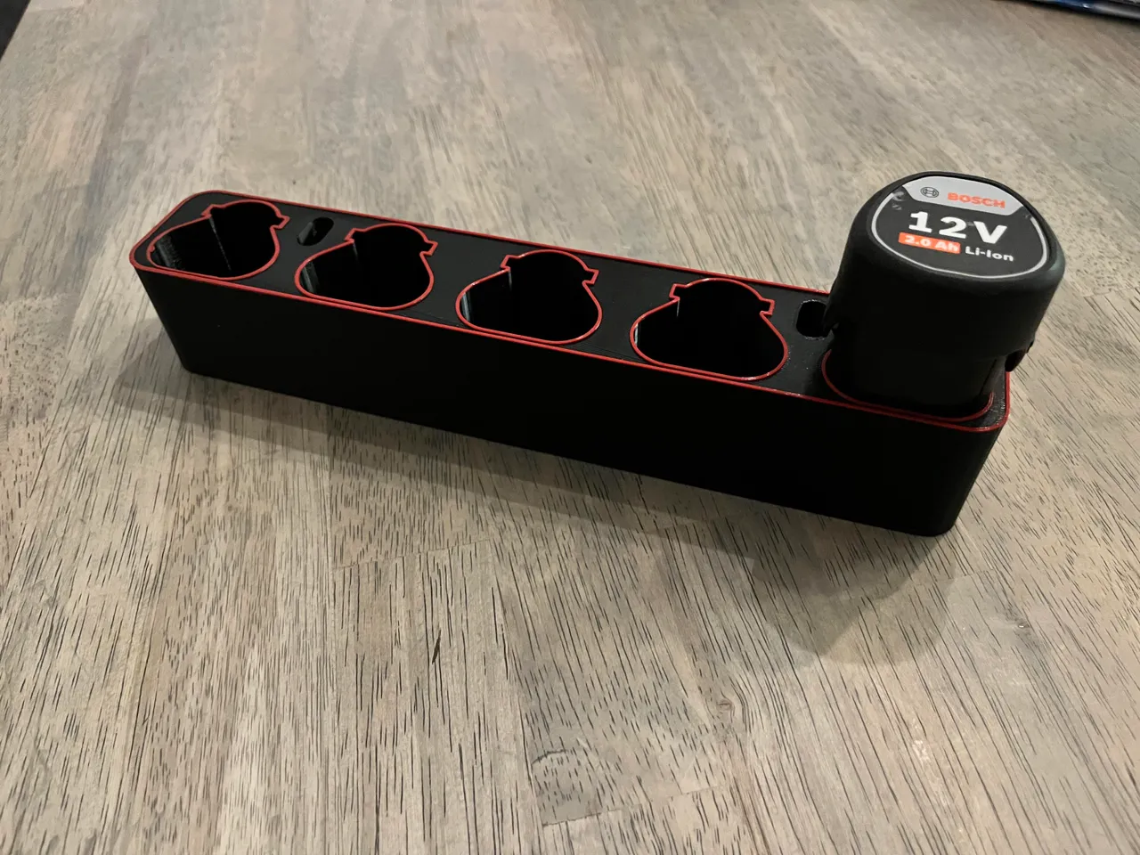 Bosch 12V battery holder by stianberg2 Download free STL model