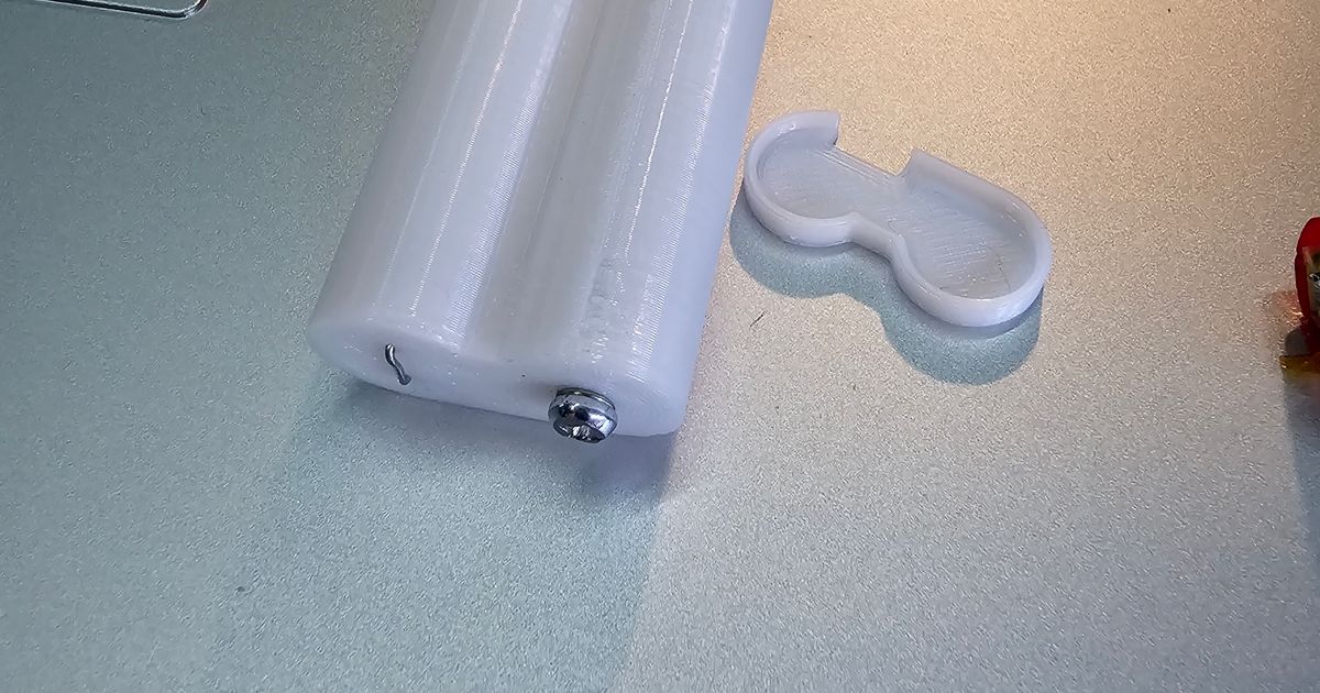 Double AA Battery Remplacement by Chyneuze Download free STL model