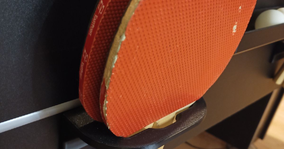 Paddle Holder Included Table Tennis Tables