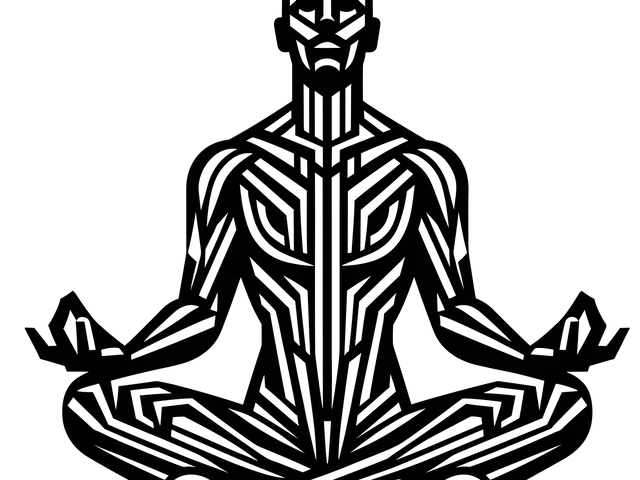 Serene Meditator - 3D Printable Zen Figure