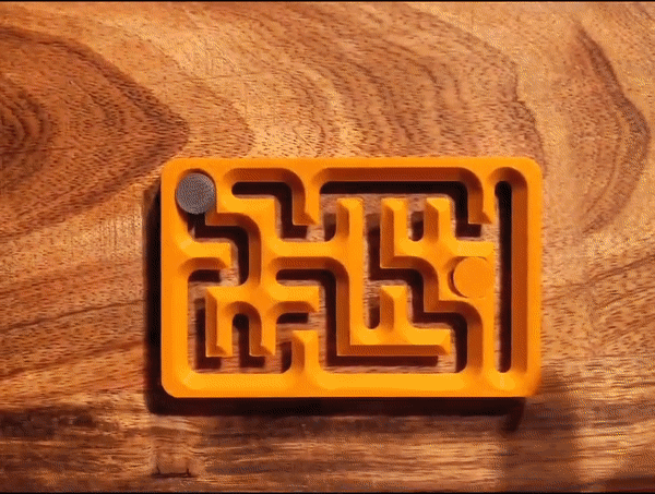 Fidget Maze Card