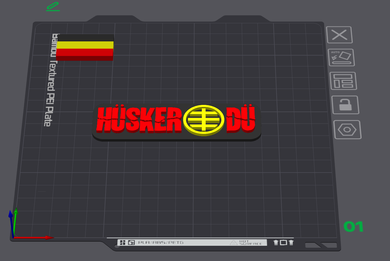 Hüsker Dü Band Logo