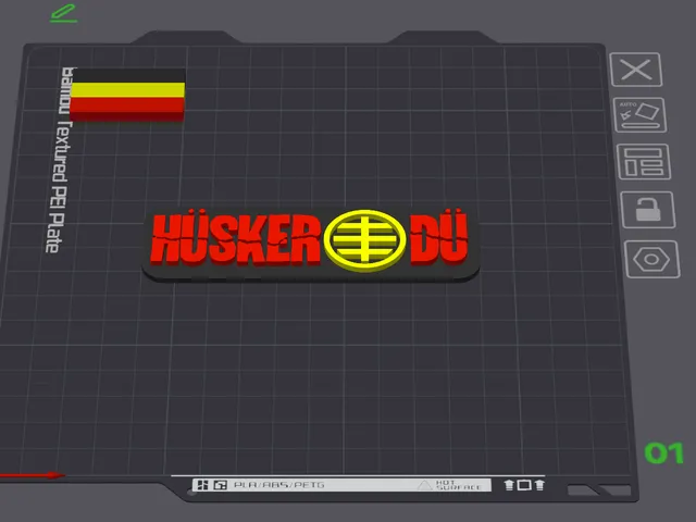 Hüsker Dü Band Logo