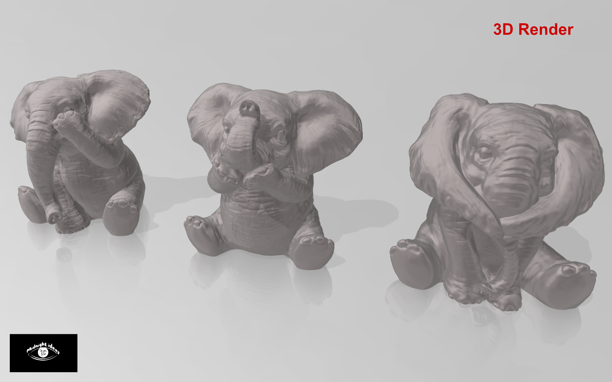 3-wise-elephants-by-midnight-ideas-download-free-stl-model