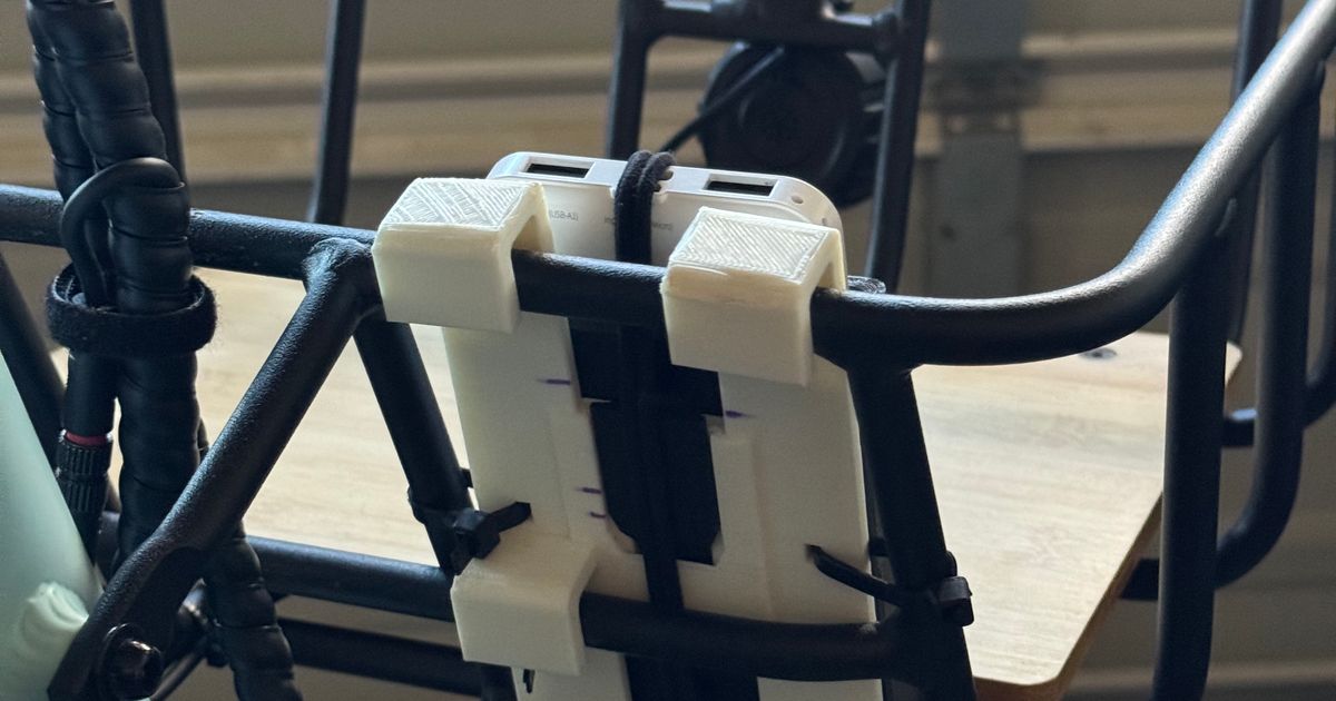 Velotric e-bike front basket mount bracket by idcrook | Download free ...