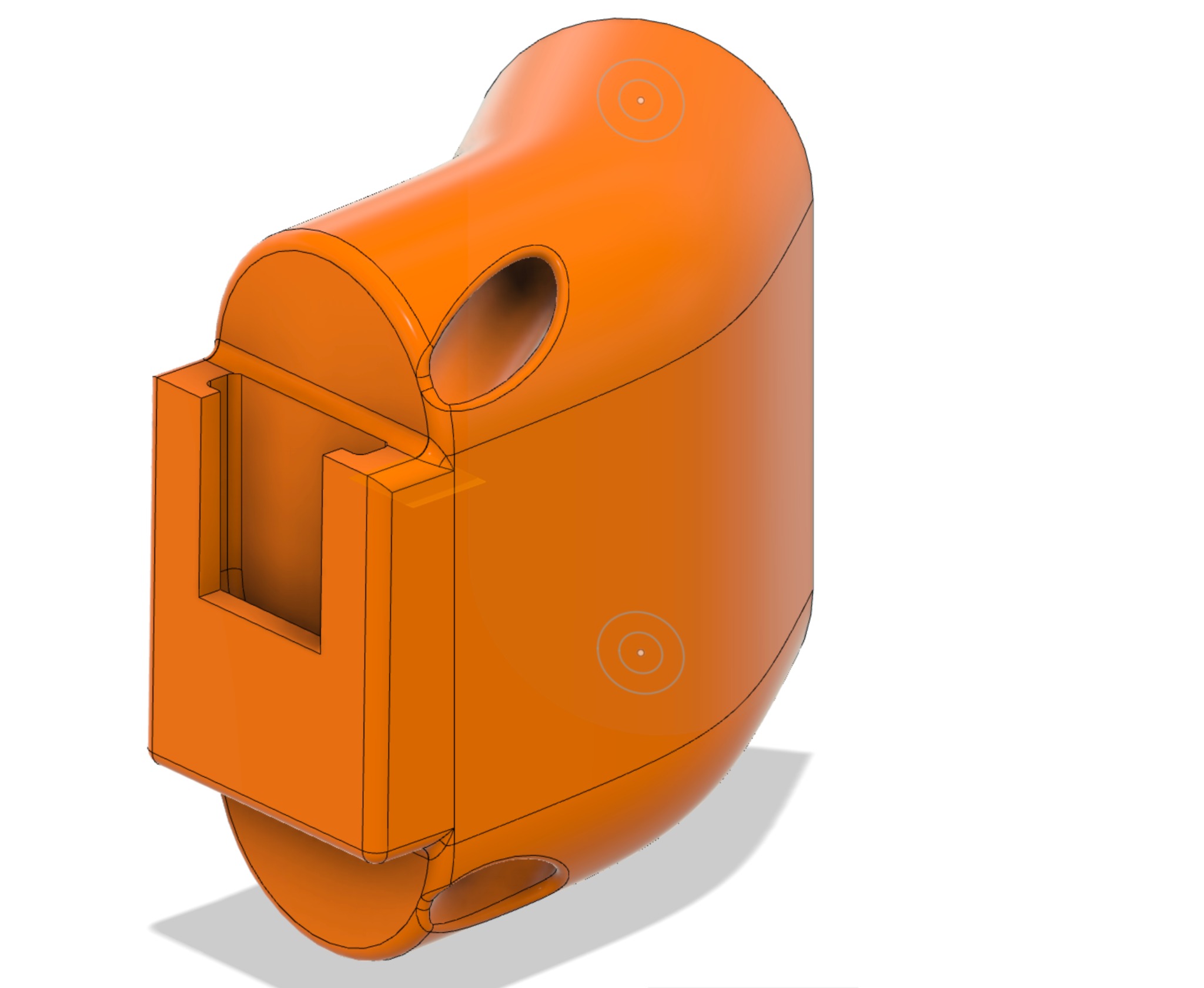 Filler Filament Spool Holder Wall Angled