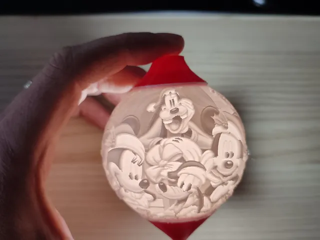 boule de noel Mickey.stl