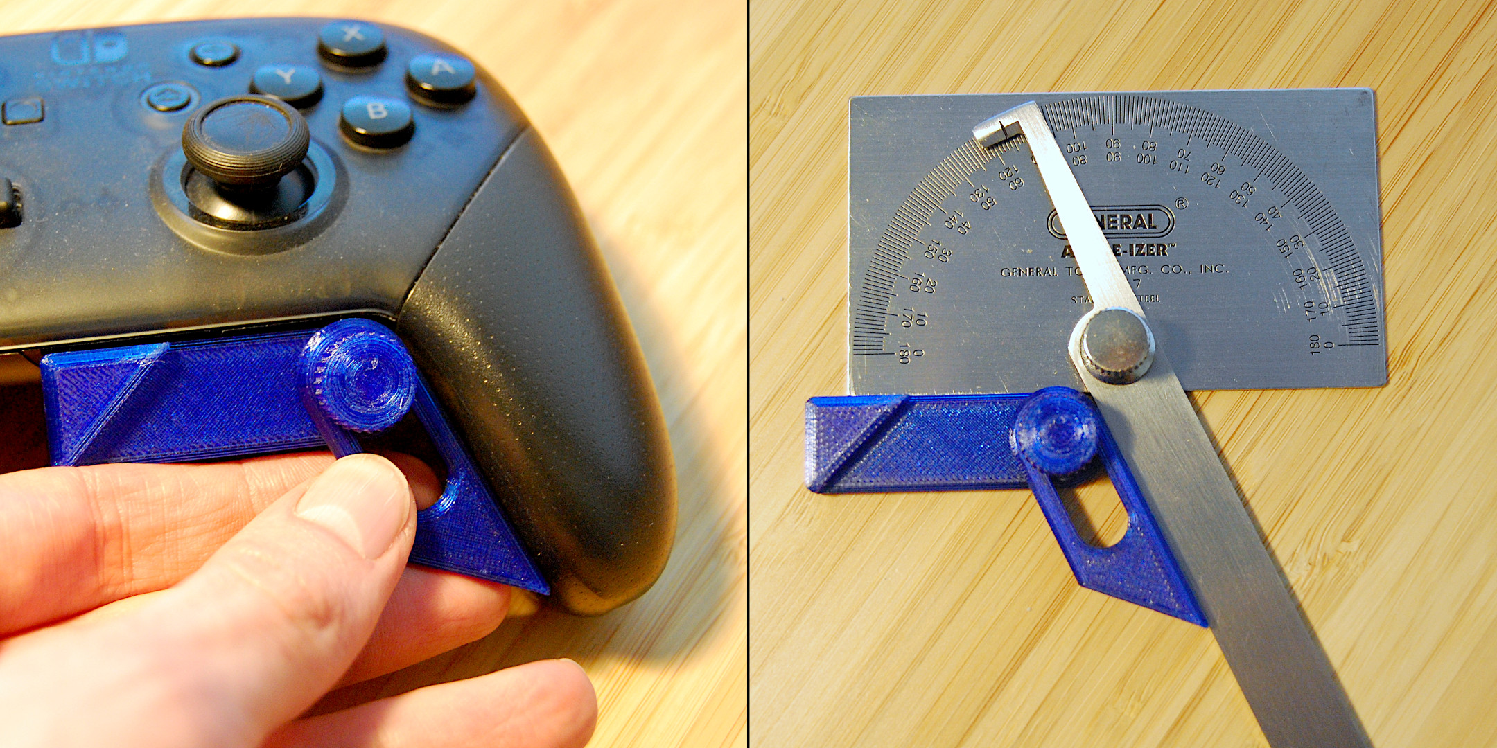 Mini Sliding Bevel Gauge by bluekeyes Download free STL model