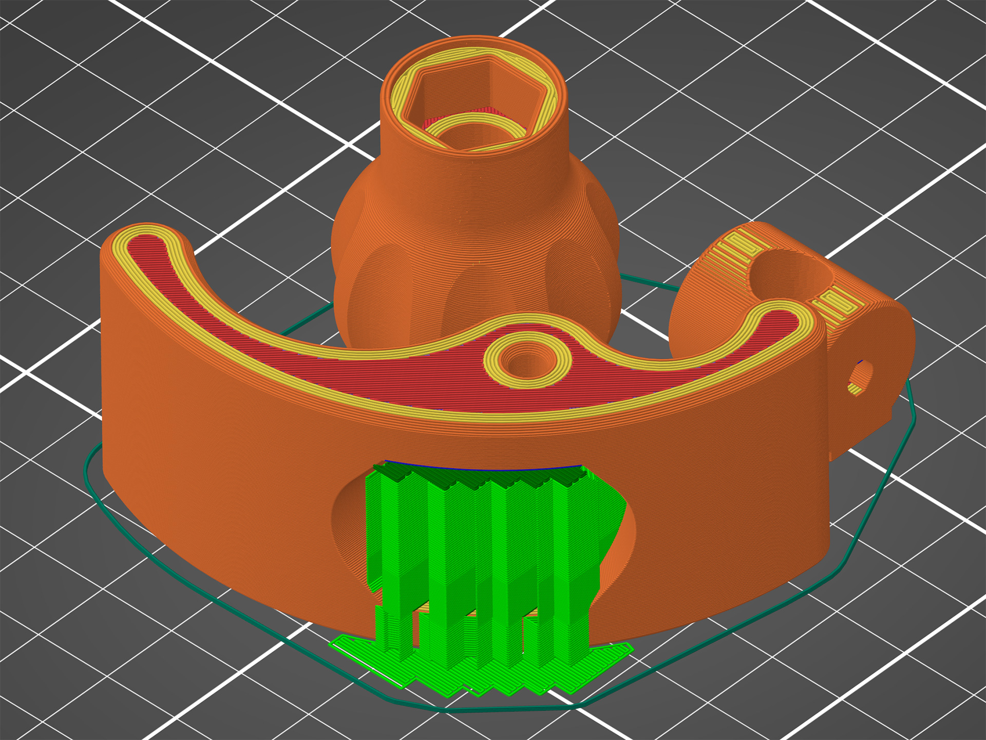 Carriage Bolt Holddown Clamp by spark Download free STL model