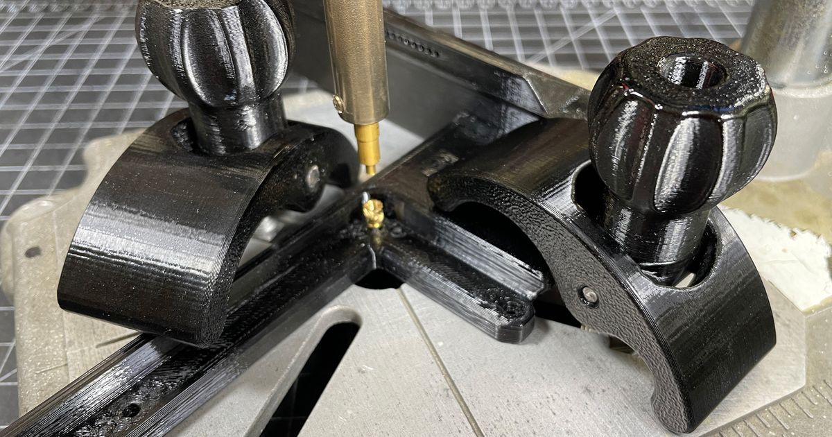 Carriage Bolt Holddown Clamp by spark Download free STL model