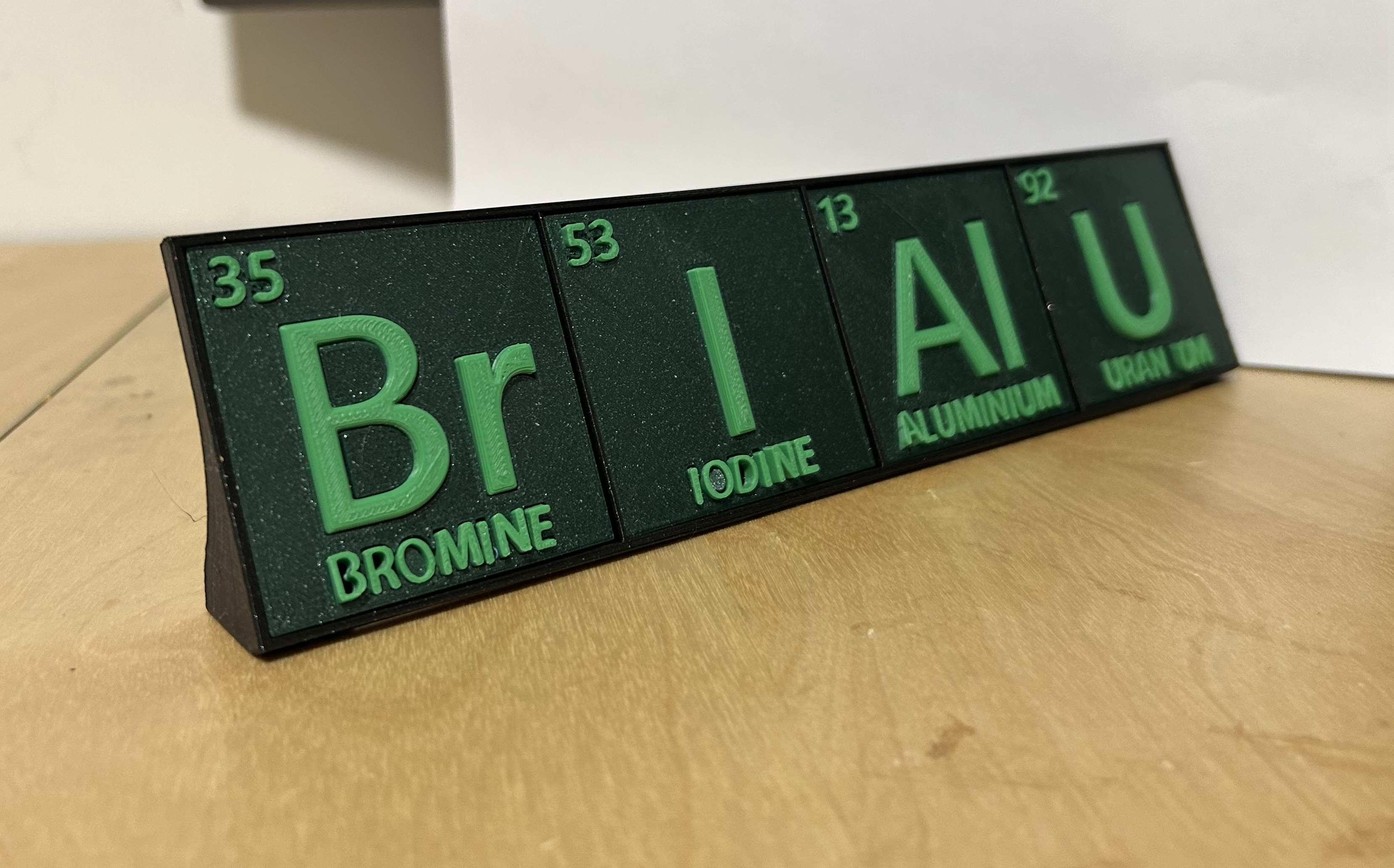 Periodic Placard