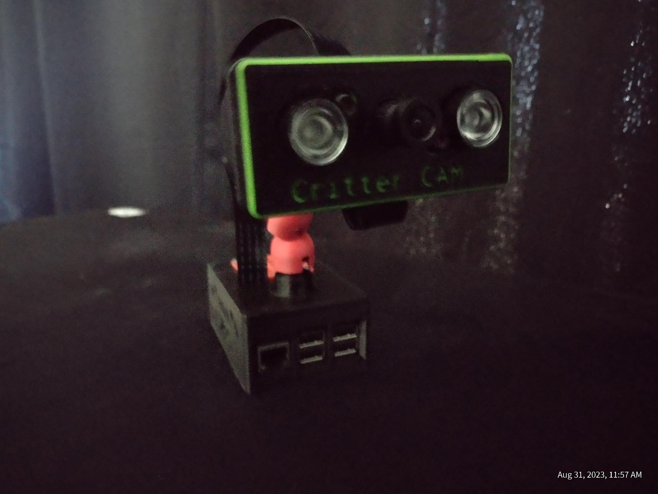 Night Vision Critter Camera MotioneEYE Kit by Olias Download free STL