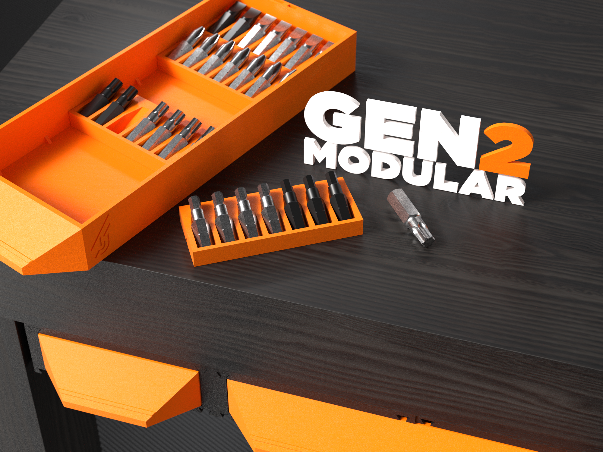 GEN2 Hex Bit Drawer Insert