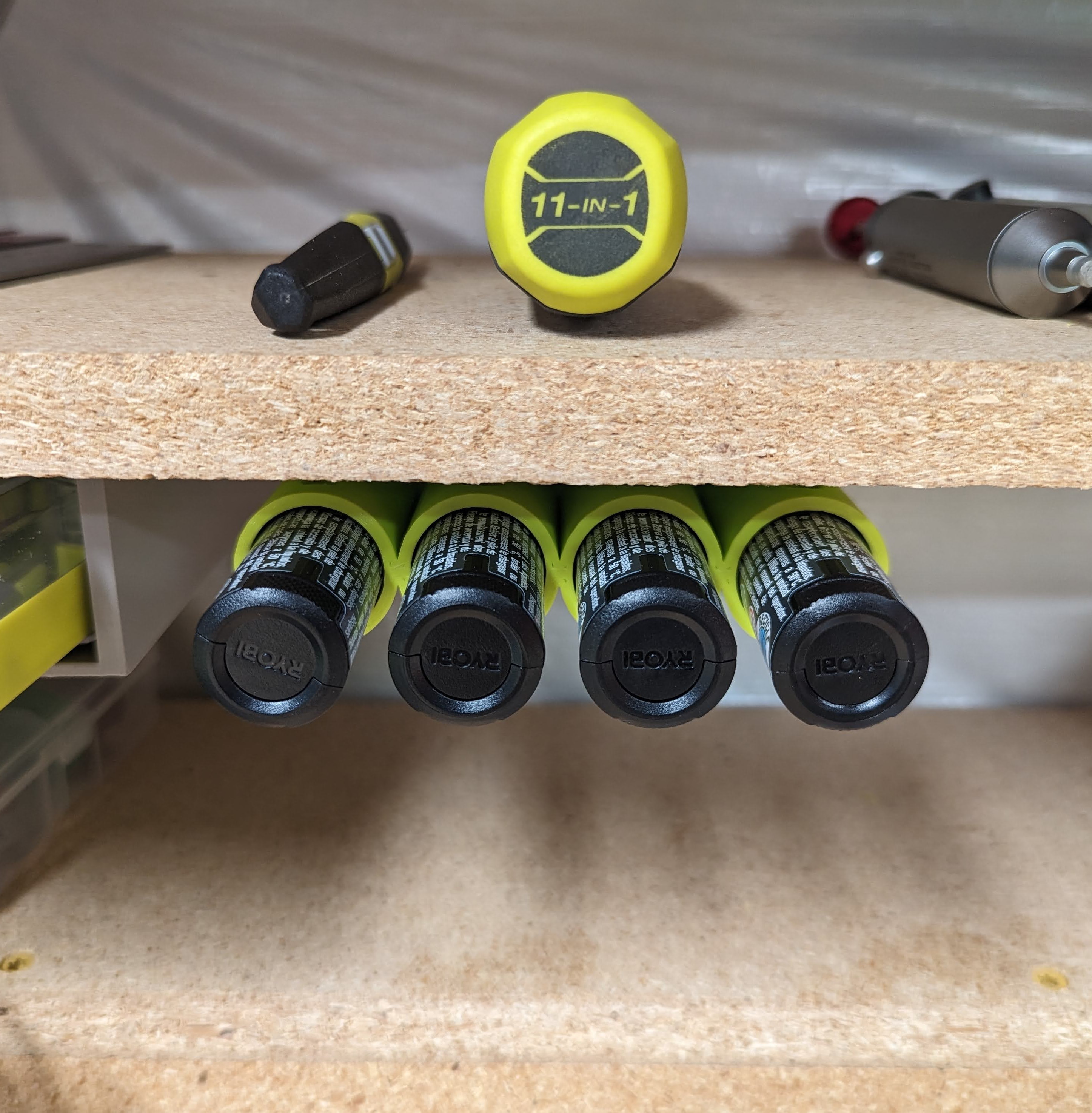 Ryobi usb lithium holder by jpmakesstuff download free stl model