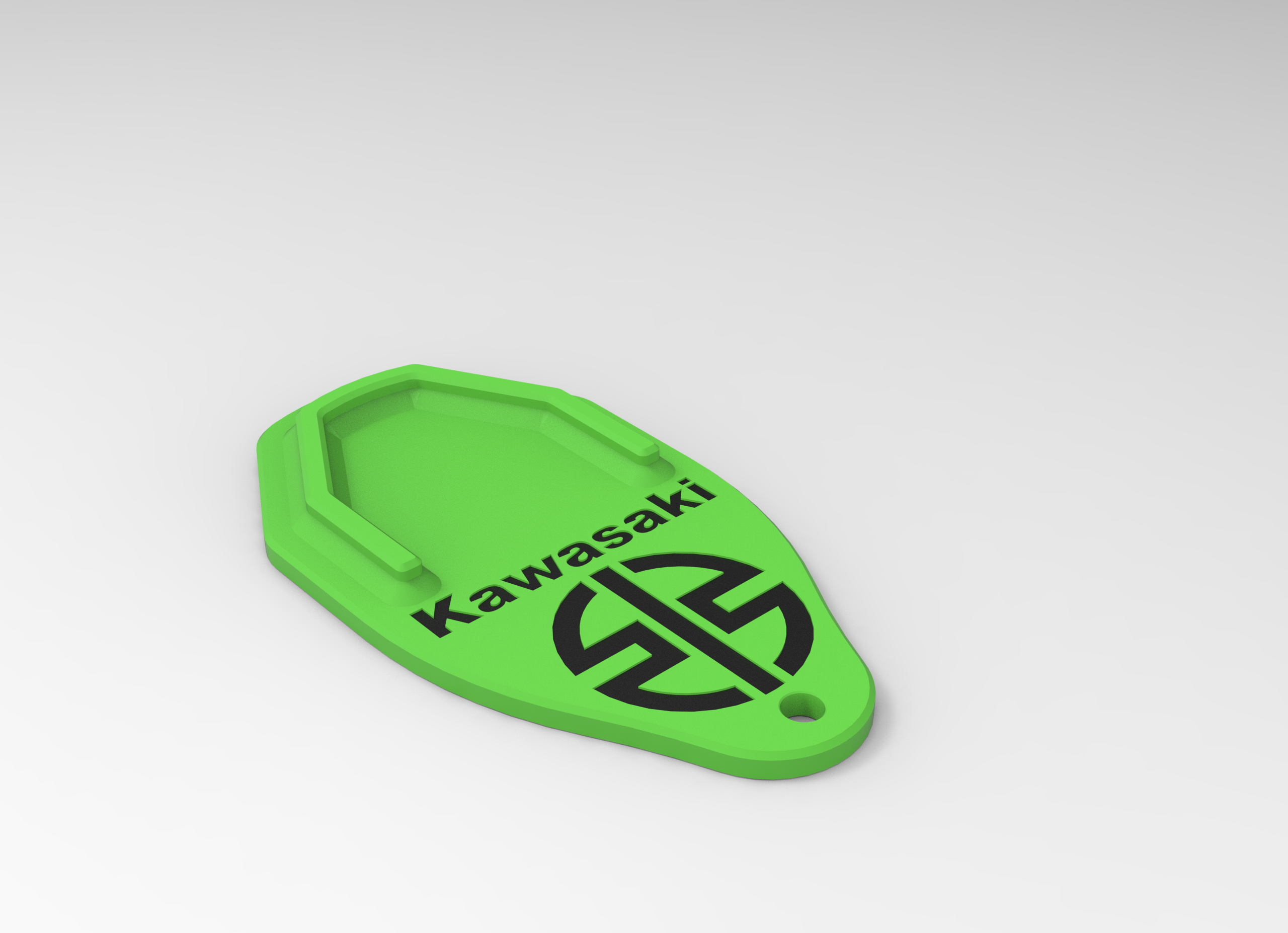 Kawasaki Kick Stand Pad / Plate