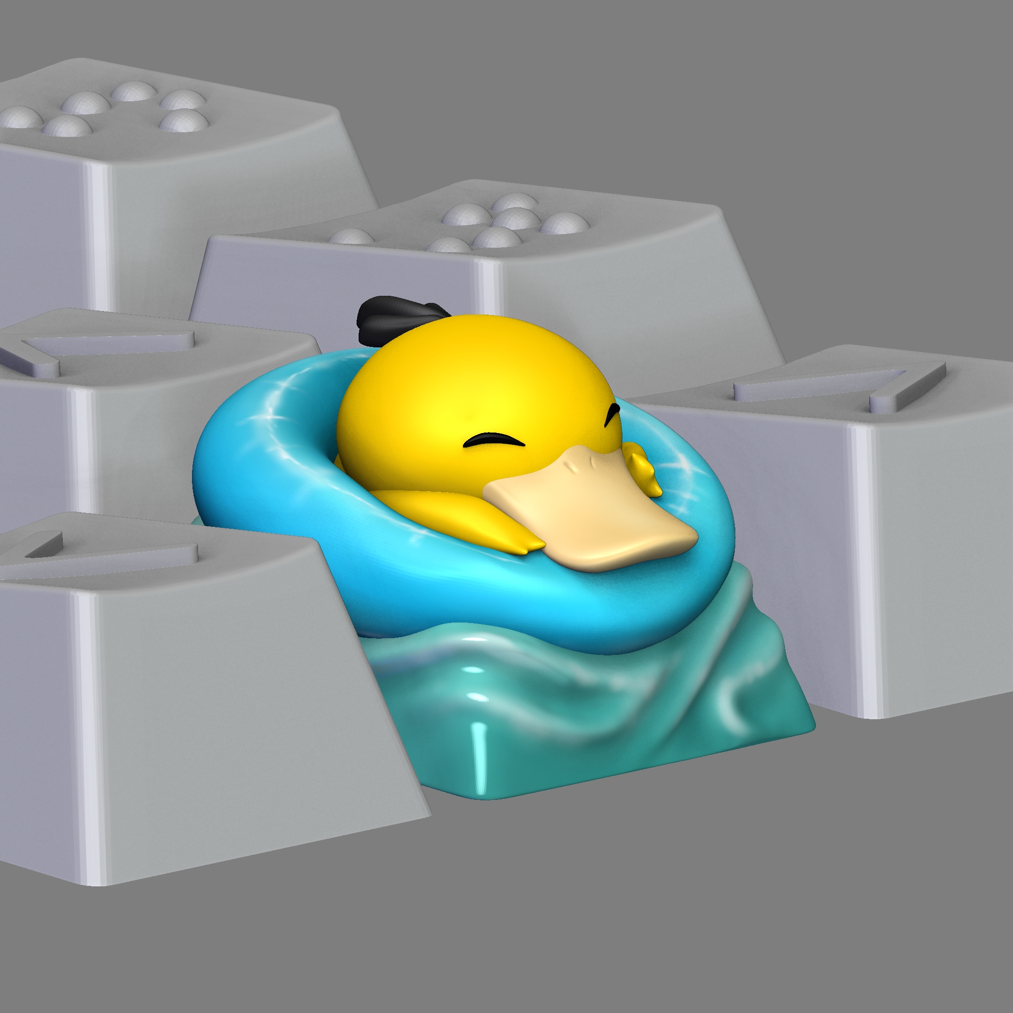 Psyduck Keycap — miniatura 10
