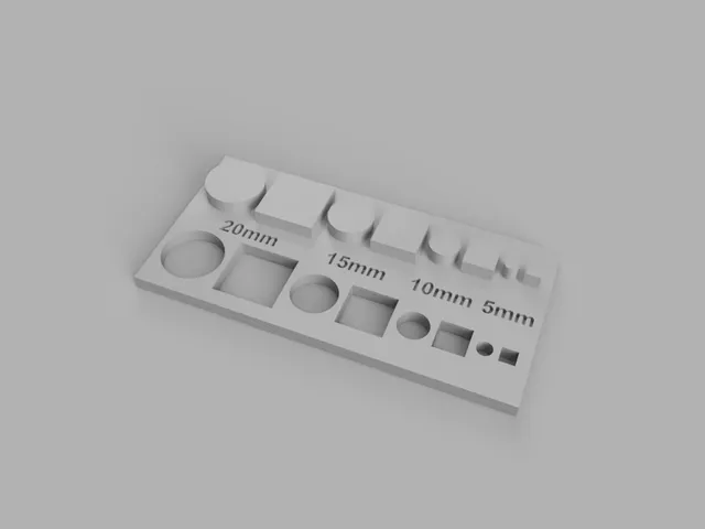 Dimensional Accuracy Test - Millimeters