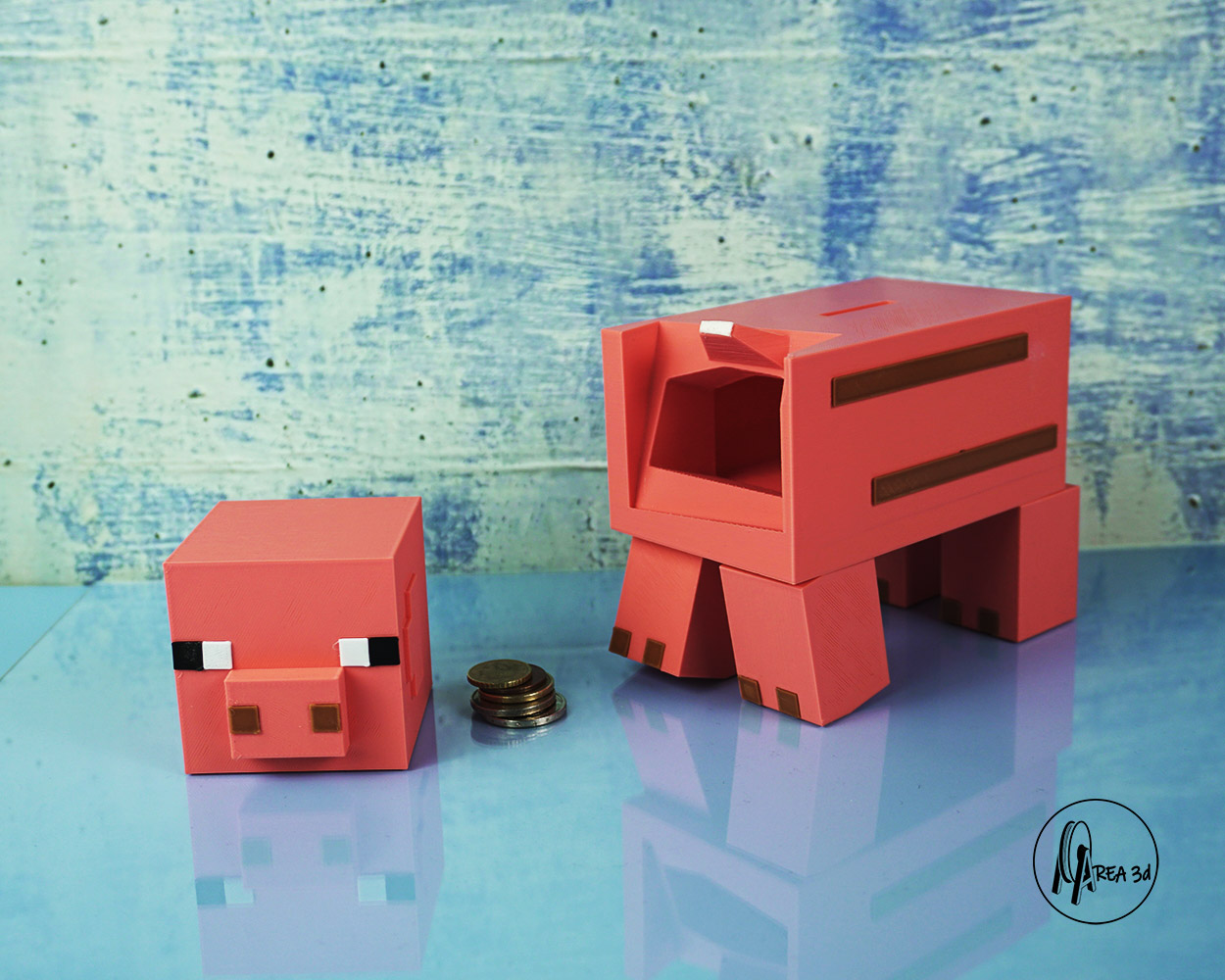 Miniatura 2 do modelo 3D Piggy Bank
