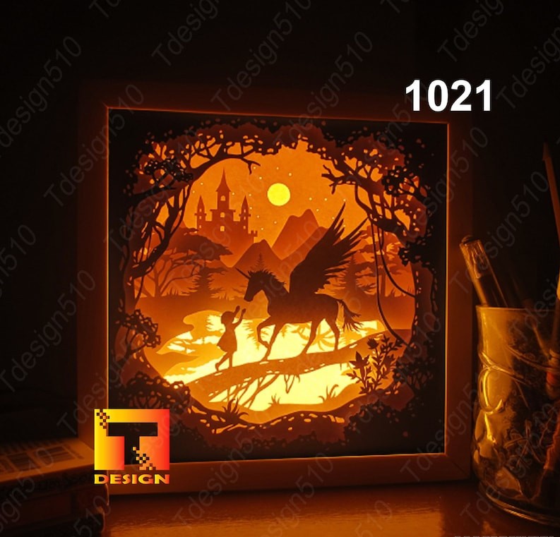 Unicorn Pegasus light box