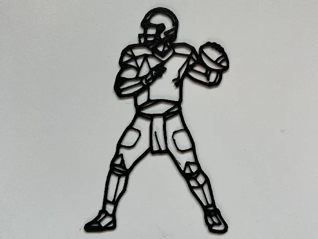 Quarterback Wall Art