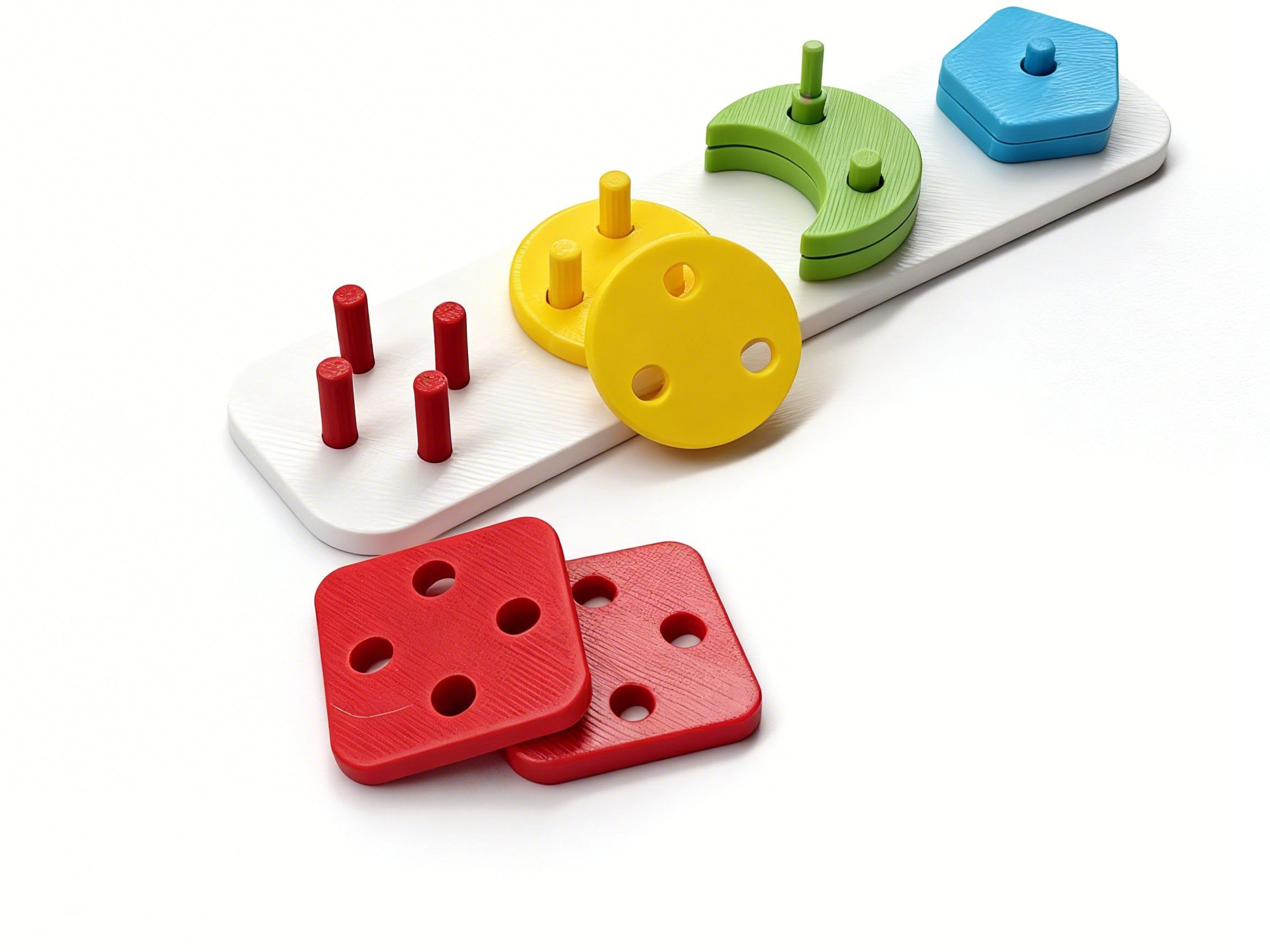 Children's visual and hand coordination training toy