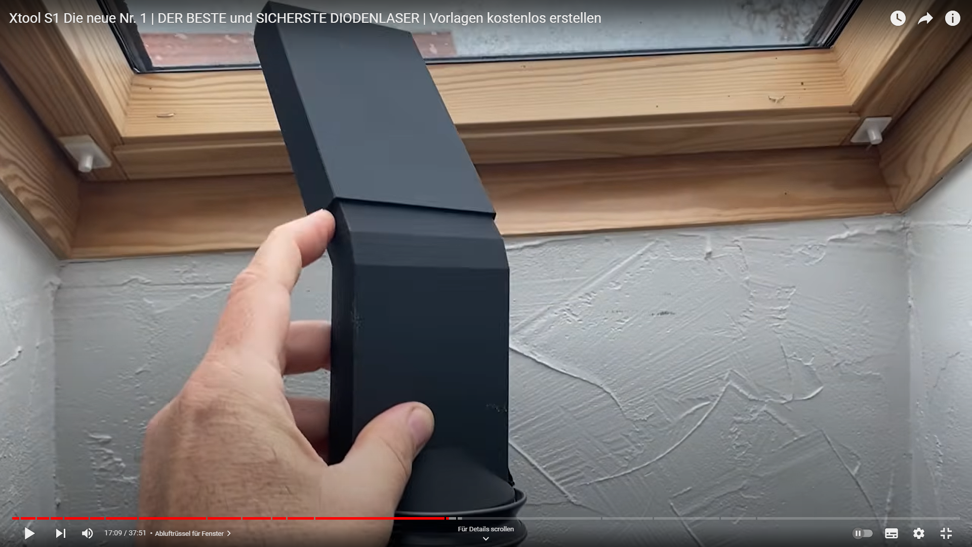 Abluft Xtool S1