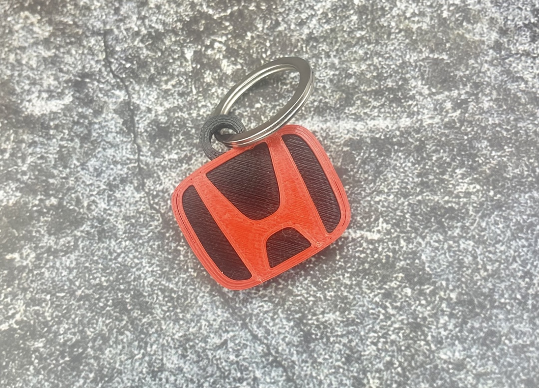 Miniatura 2 do modelo 3D Honda Keychain