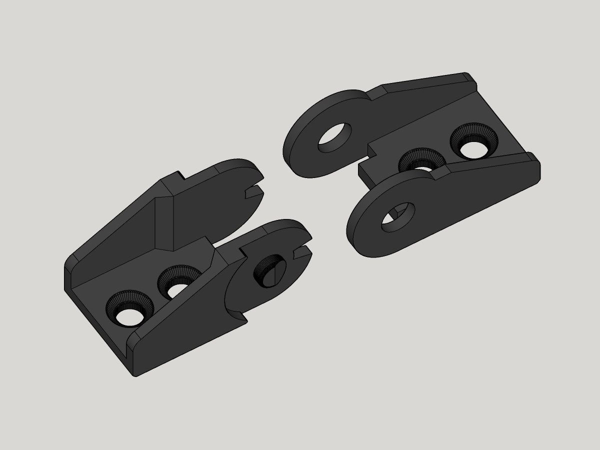 IGUS Cable Drag Chain Ends for CNWSL C.10.11.QS by Misha Download