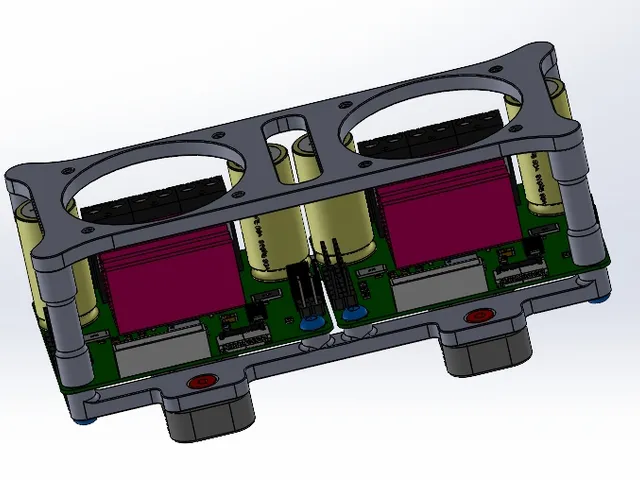 BTT TMC 5160T Plus dual DIN base