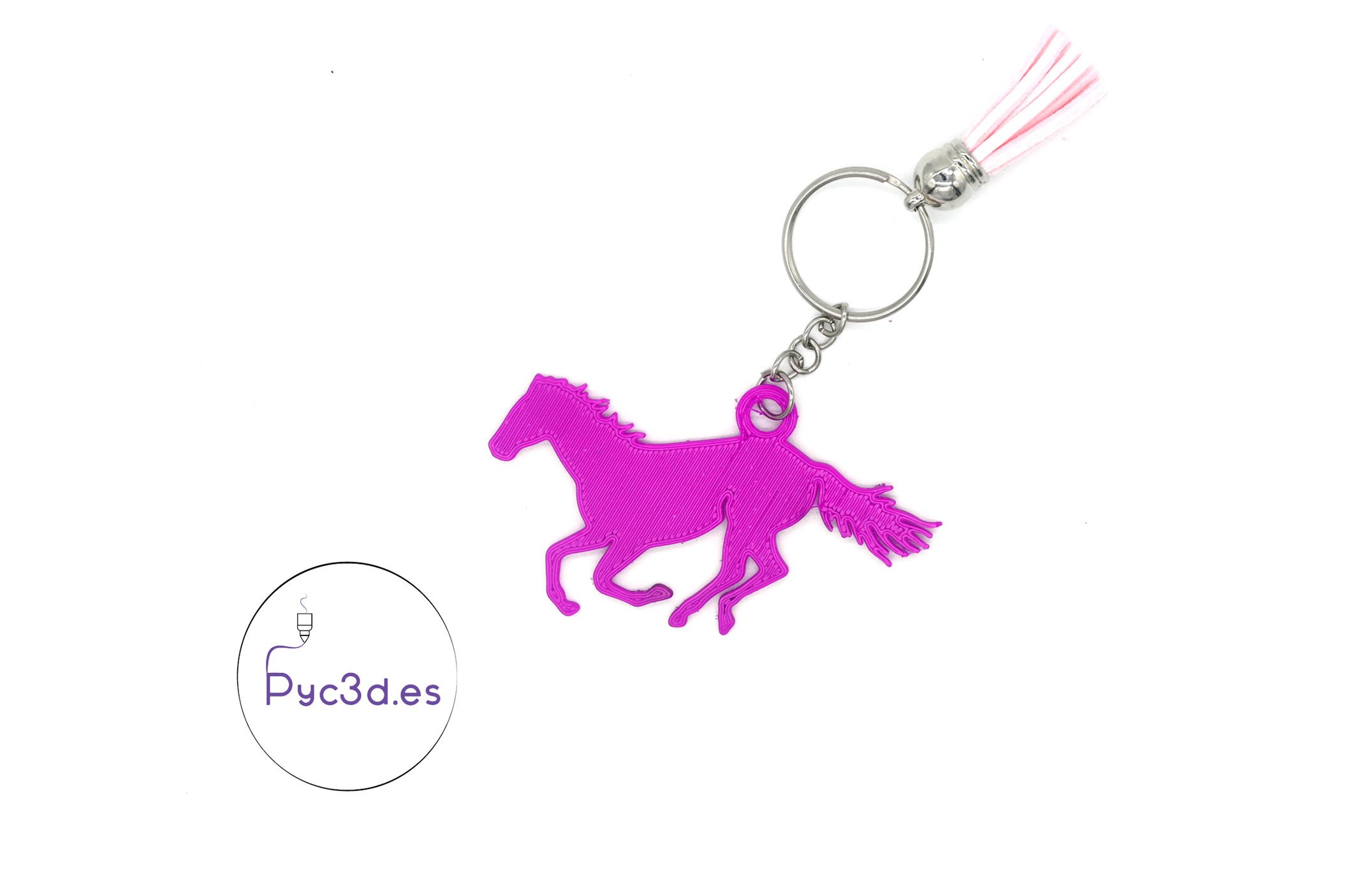 HORSE KEYCHAIN by PYC3D.ES Download free STL model