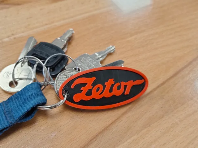 Zetor key chain