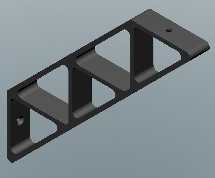 Ikea floating shelve support bracket
