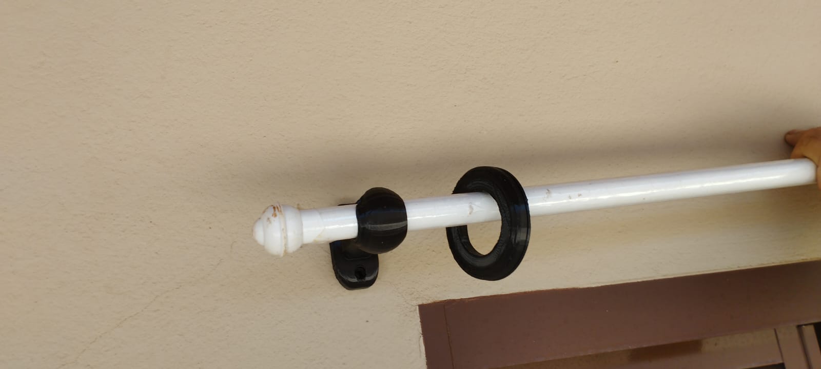 Curtain pieces set.