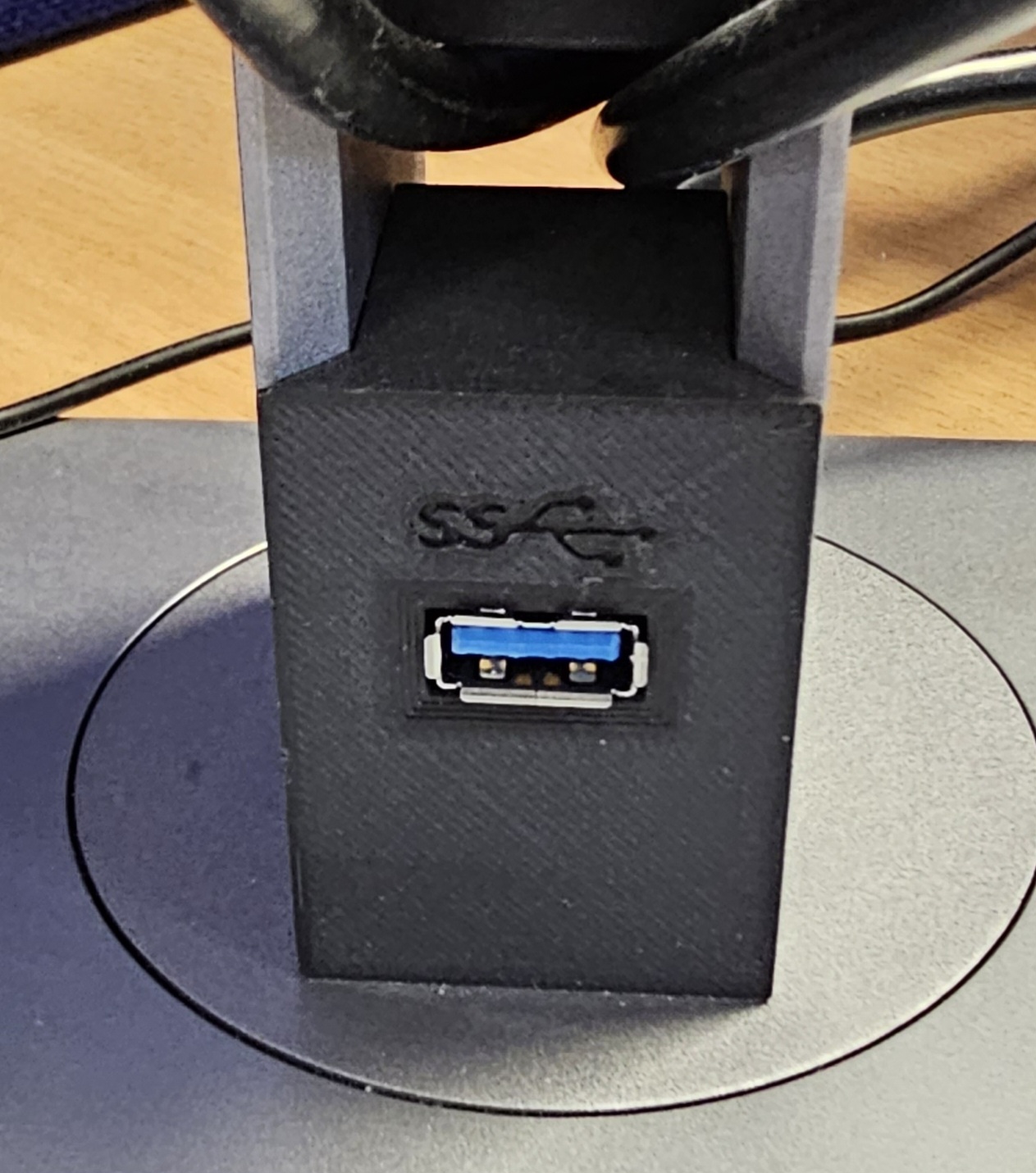 USB Socket holder for HP Monitor